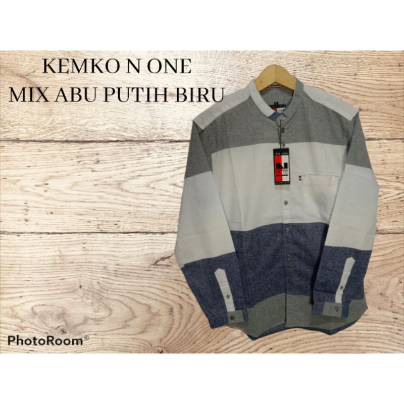 kemko N-one mix abu putih biru
