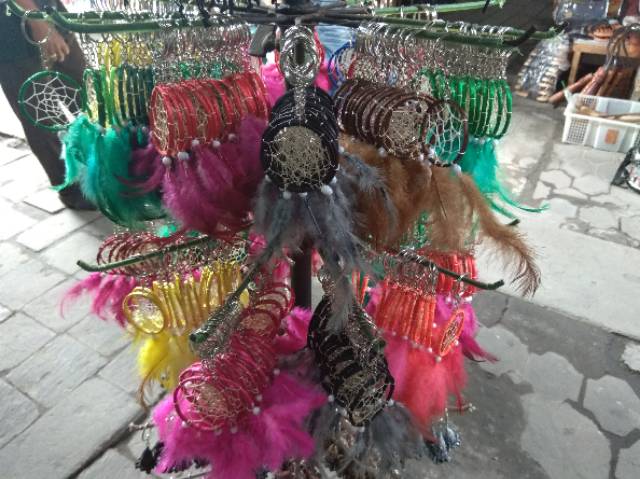 (BISA COD) SATU SET ISI 20 PCS GANTUNGAN KUNCI DREAM CATCHER HARGA MURAH UNIK CANTIK GRATIS ONGKIR