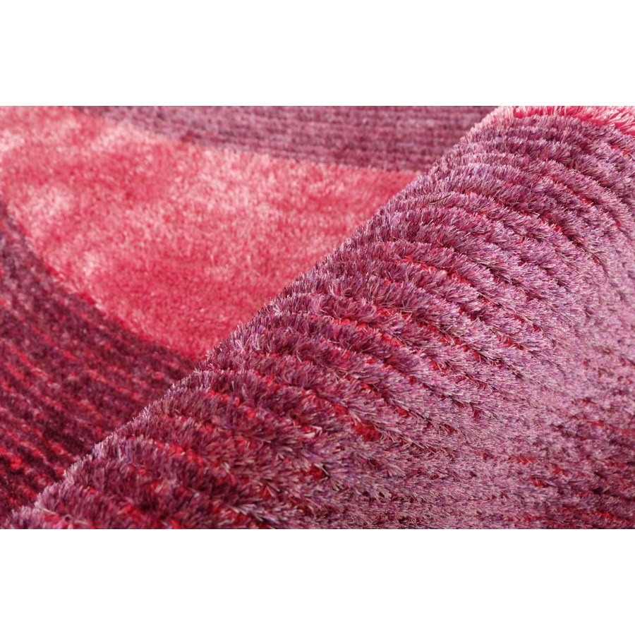 KARPET BULU ALICE SHAGGY 4D RUG 200x300 PURPLE PINK-5