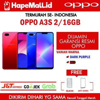 Jual HP Oppo A3s 2/16GB CPH1803 Garansi Resmi Termurah Indonesia|Shopee
