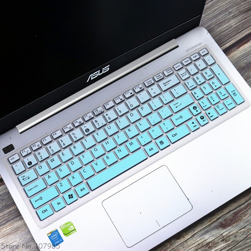 Skin Cover Pelindung keyboard Laptop 15.3 &quot;Untuk Asus N50 N53S N53SV K52F K53S K53SV K72F K52 A52J A53 G51 N53 N52 N53 G73