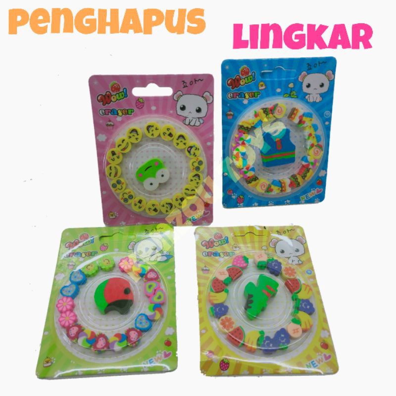 Penghapus Lingkar Set Mika