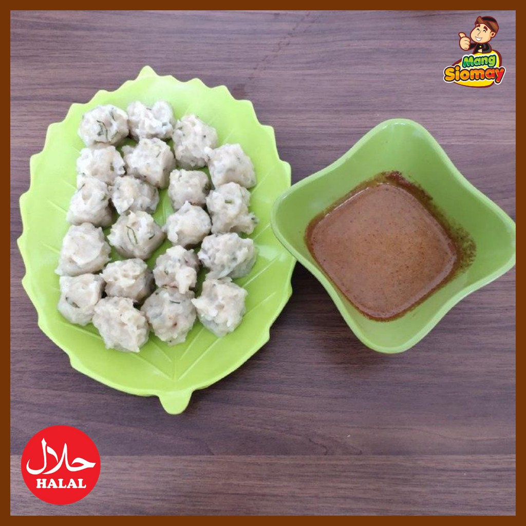 

-394> Mangsiomay Siomay Ikan Tengiri - Dimsum Somay Ikan Tengiri Tanpa MSG