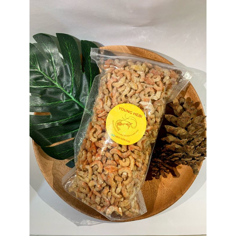 

Young Hebi Udang Kering Ebi Bagan Ukuran Besar 250 Gram / Hebi Besar / Udang Kering Sumatera