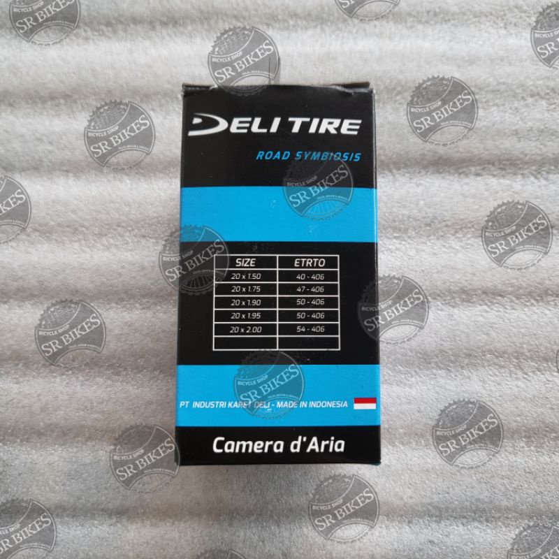 Ban Dalam 20 x 1.50 / 2.00 Sepeda Lipat Minion FV PRESTA &amp; AV DELI TIRE