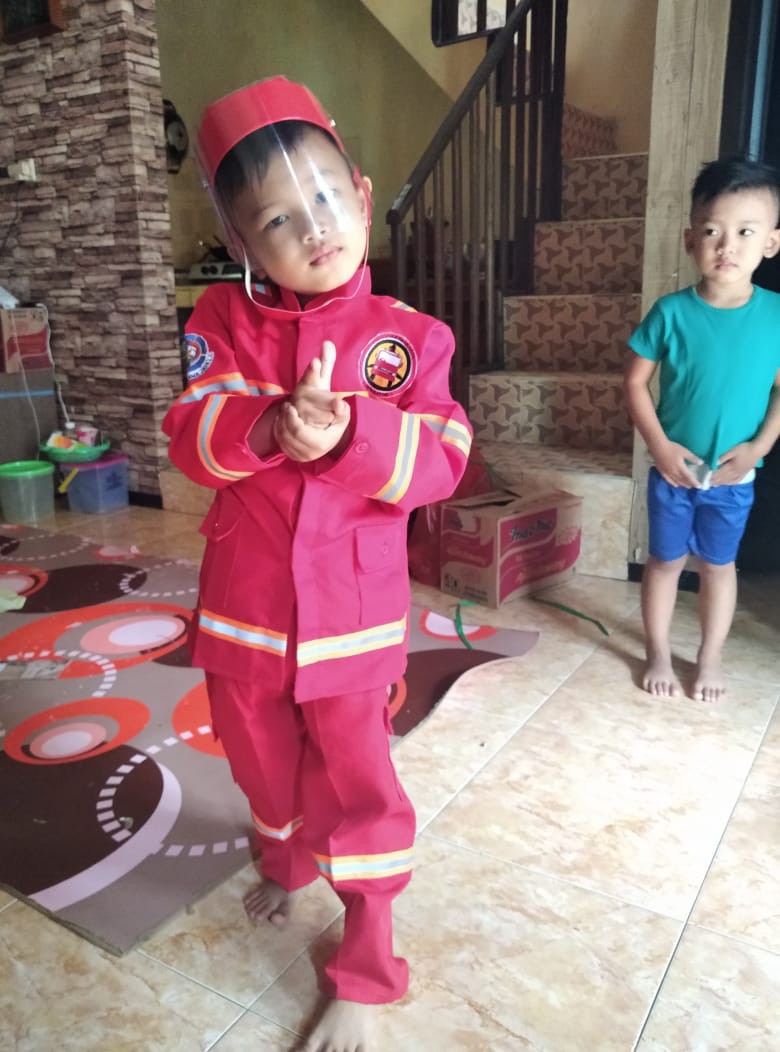 Baju Pemadam Kebakaran Anak Damkar Pmk