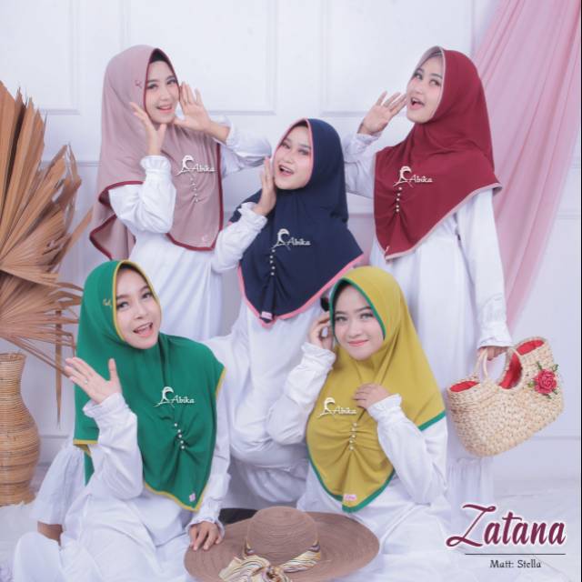 Abika Hijab Bergo ZATANA New Original by Abika