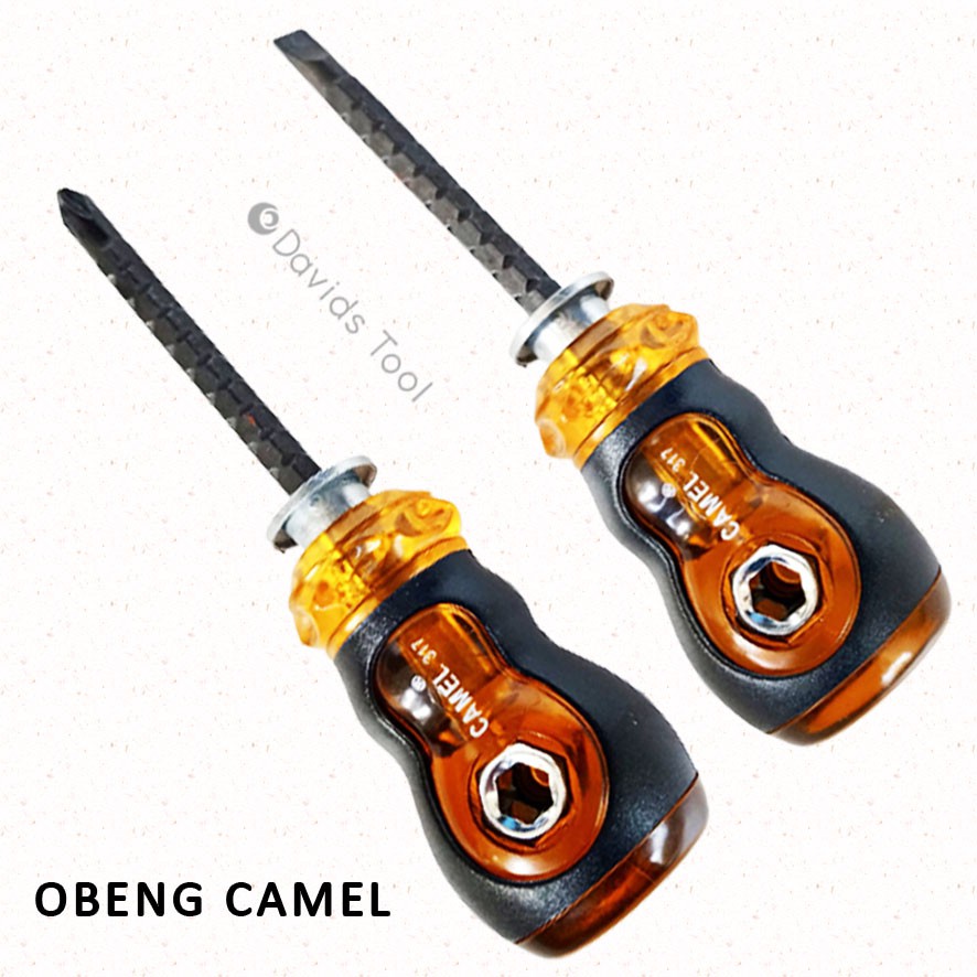 Obeng Bolak Balik Plus Minus Kecil Camel