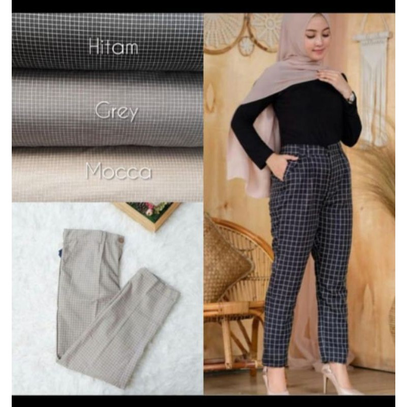 Tartan Pants / Celana panjang wanita