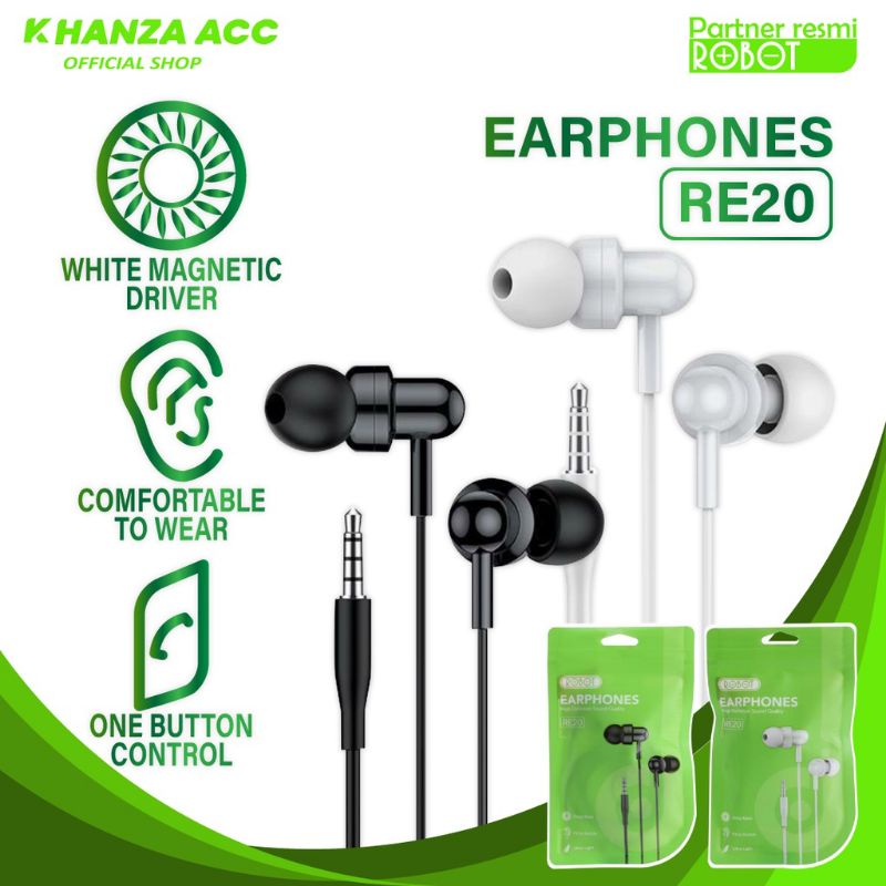 HEADSET ROBOT RE20 100% ORIGINAL