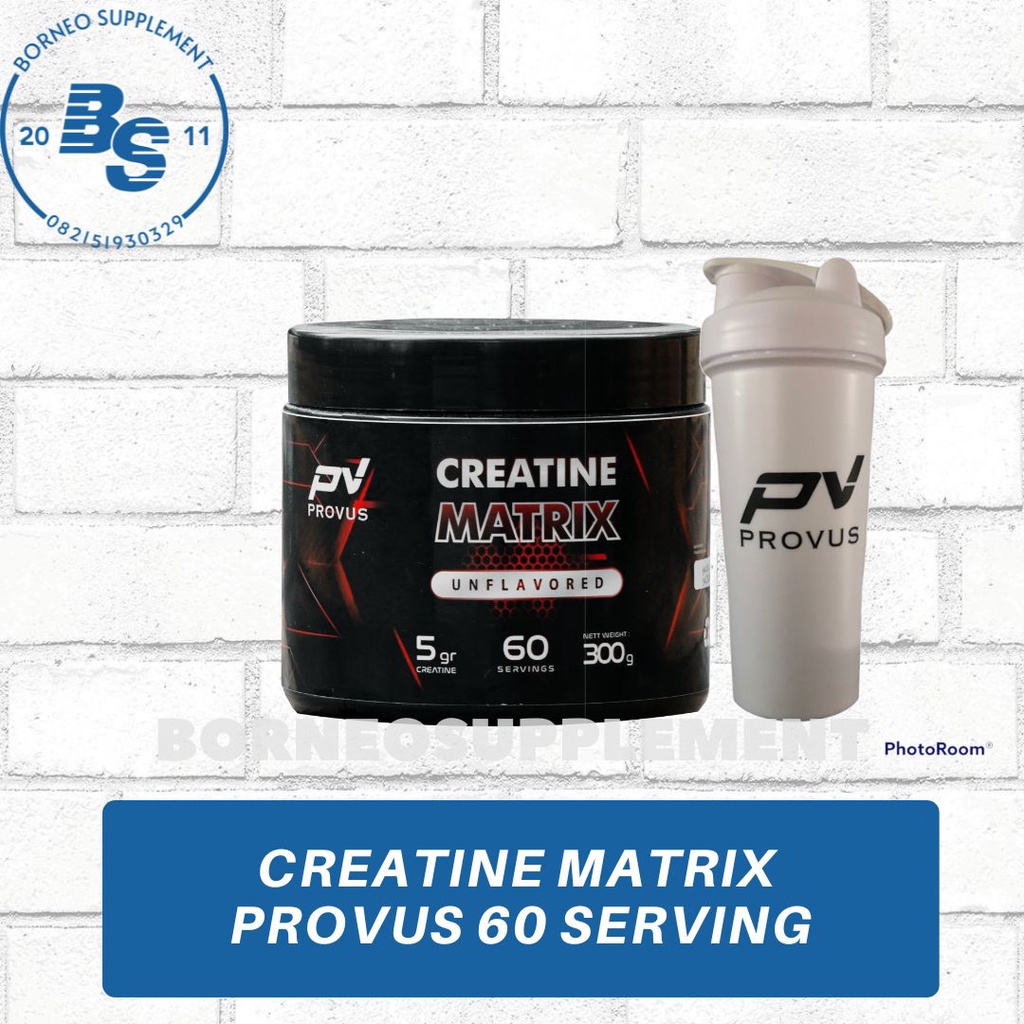 Jual Provus Creatine Matrix 300 Gram 60 Servings PV Provus Shopee
