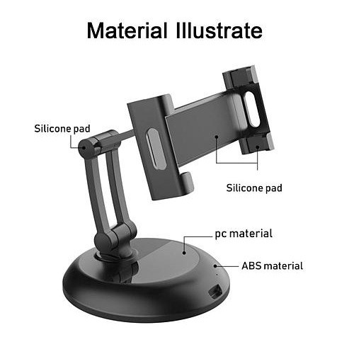 Desktop 360 Multi-Angle Rotatable Phone and Tablet Holder - Holder Smartphone Universal 360