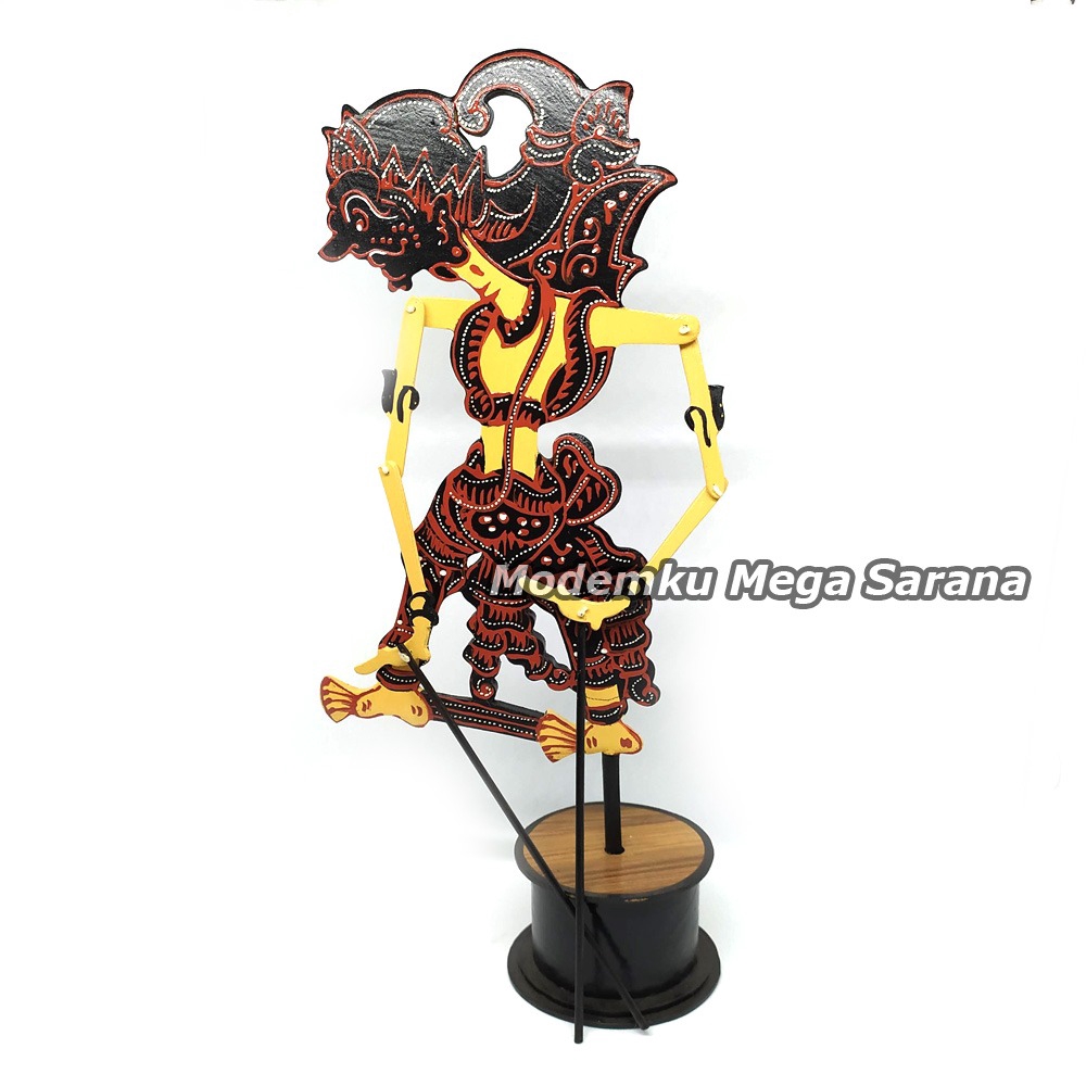 Miniatur Wayang Klitik Wayang Kayu Klithik Raden Gatotkaca T25