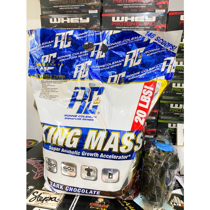 {cantikstore} KING MASS 20 LBS LB RONNIE COLEMAN RC GAINER XL Berkualitas