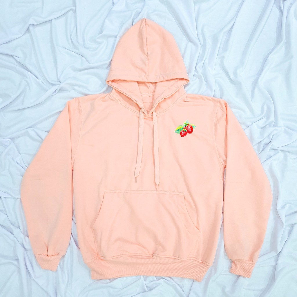 HOODIE WANITA CUTE FRUITS /// HOODIE WANITA BAHAN FLEECE LUCU KEKINIAN TERBARU''