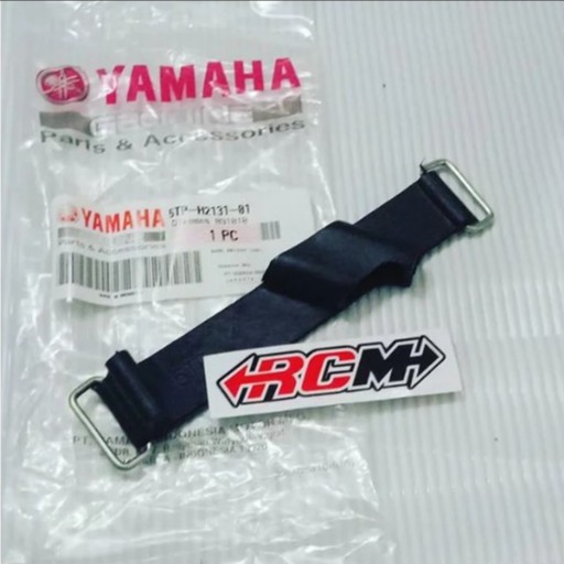 KARET TALI KLEM SABUK PEGANGAN IKAT AKI ACCU JUPITER Z ORI ORIGINAL YAMAHA YGP ASLI 5TP-H2131-01