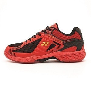 [COD] YONEX MENS BADMINTON SHOES # HYDRO FORCE 5 RED BLACK GOLD 27.0