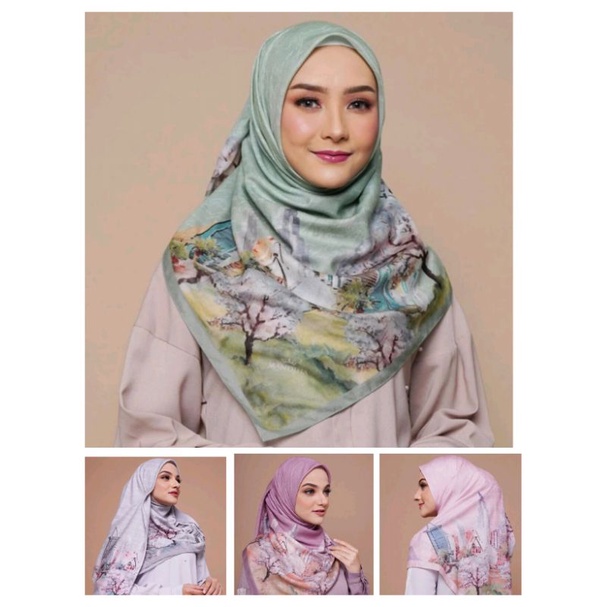 Mandjha Ivan Gunawan Fashion Scarf Motif Dubai Pink,Ada Dubai Green,Dubai Grey,Dubai,Silahkan Chat/C