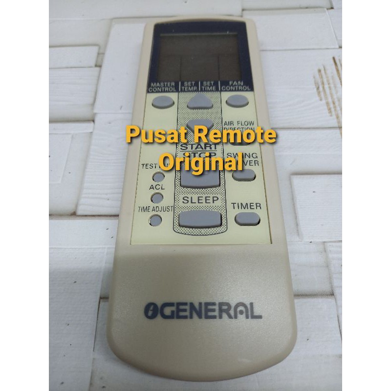 REMOTE REMOT AC FUJITSU GENERAL AR-DJ2 AR-DJ5 SEPERTI ORIGINAL