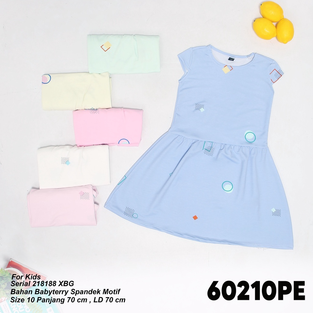Lemone Dress Lengan Pendek untuk Kesayangan Bunda