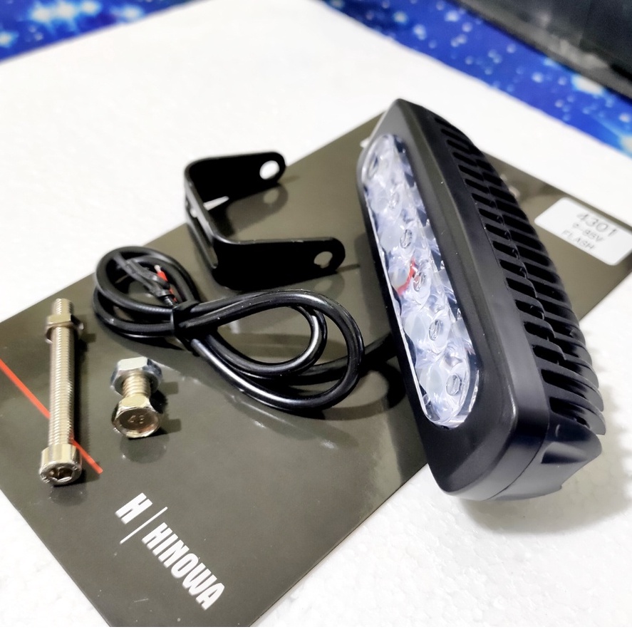 LAMPU TEMBAK SOROT LED BAR CREE CWL 6 MATA MINI LAMPU MOTOR SENTRAL VARIASI-1