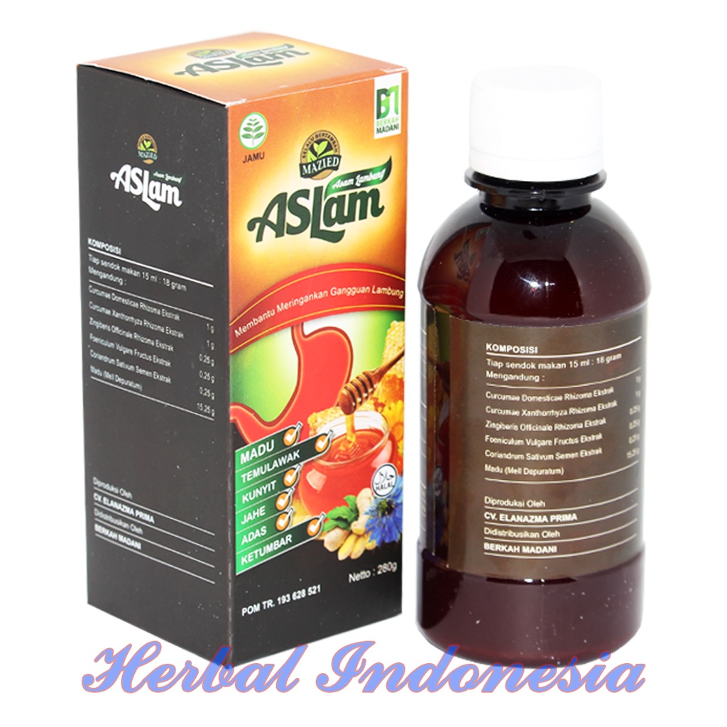 Madu Mazied ASLam | Maag | Meredakan Asam Lambung 280 gr