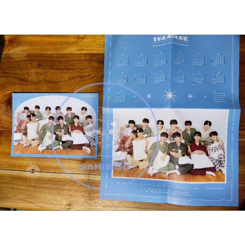 WALL CALENDER & LARGE PHOTO TREASURE WINTER CAMP