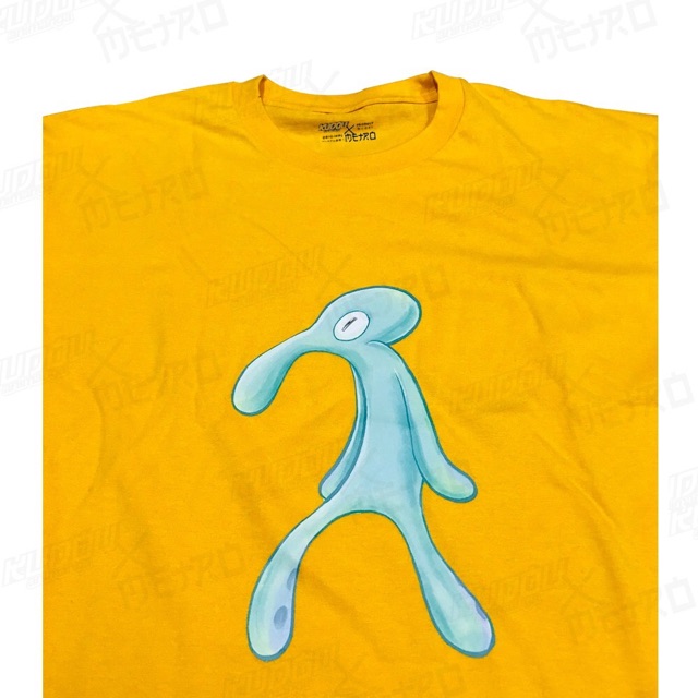 Tshirt Squidward Maha Karya Masterpiece Tamvan dan Berani