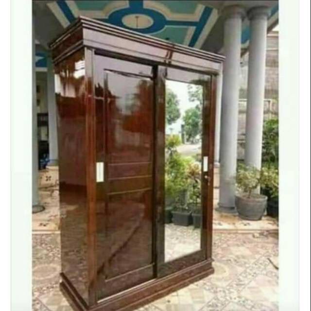 Lemari baju kayu jati asli murah