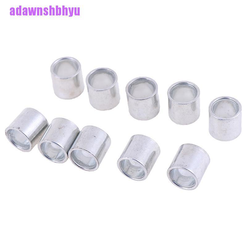 10 Pcs Bearing Spacer Bushed Bahan Metal Untuk Scooter Wheel Skateboard