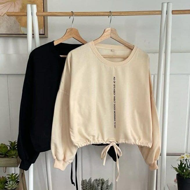 Nara Grosir - As Of Sweater  | Sweater Crop Wanita