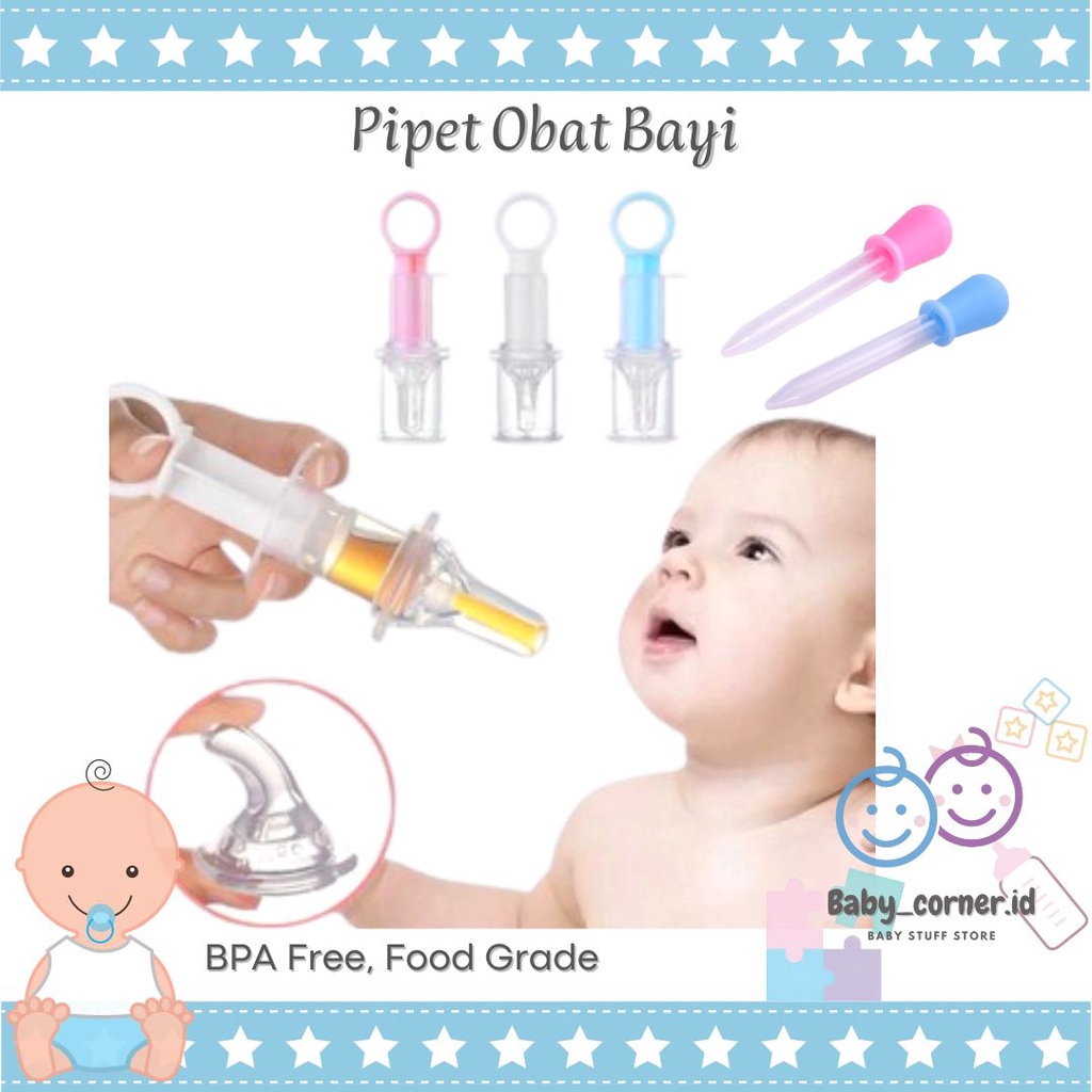 Pipet ASI/Pipet Tetes Obat Bayi/Medicine Milk Feeder Pipet| Sendok Pemberi Obat Susu Bayi Model Suntikan