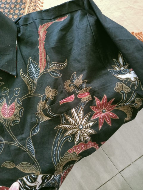 Peksi Yudha Kemeja Batik Pria Lengan Panjang Full Furing Bahan Katun Sragenan