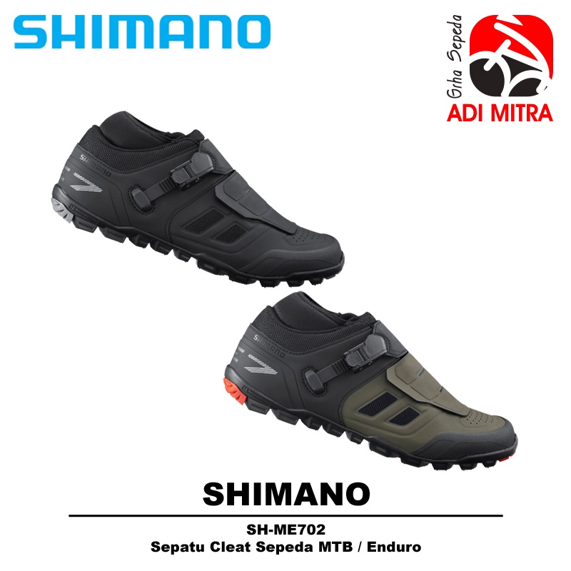 Shimano SH-ME702 Wide Sepatu Cleat Sepeda MTB Enduro Shoes