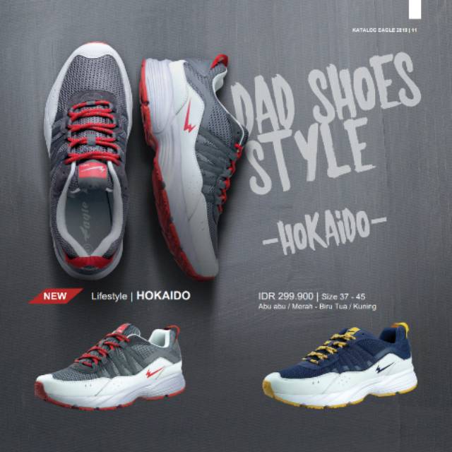 Sepatu Eagle Hokaido 37 - 45 lifestyle