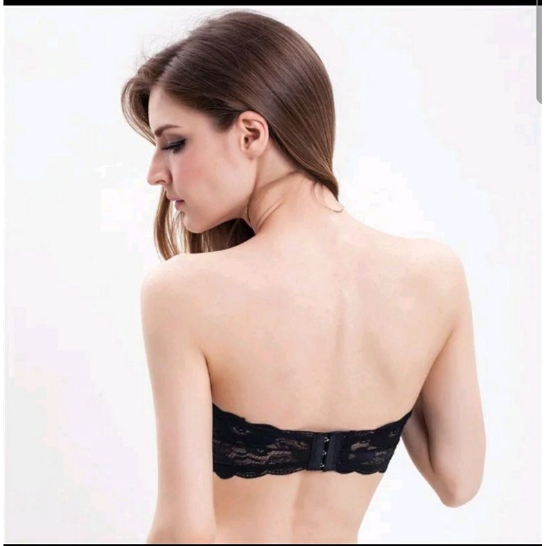 Bra Crop Kemben Renda/Lace Renda Brukat/Import