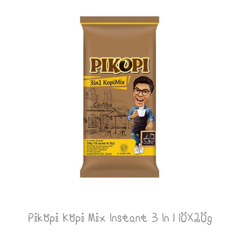 

Pikopi Kopi Mix Bag (Isi 10 Sachet Berat 20 gr)