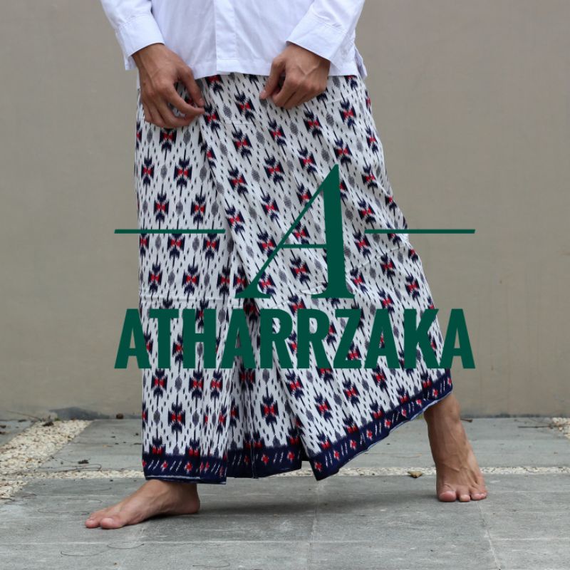 Sarung Goyor Motif warna Putih