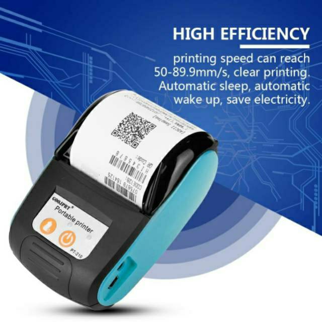 Printer Bluetooth Thermal Bill Printer 58 Mm 110-240 V