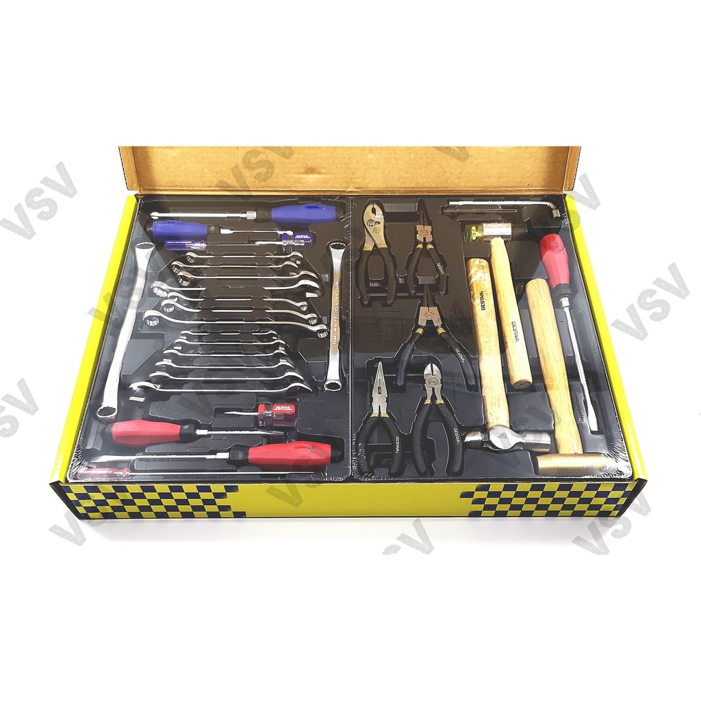 Gestar Tool Set Honda 52pc Mechanic Truster Tool Set 52pc Gestar 999-000 Toolset