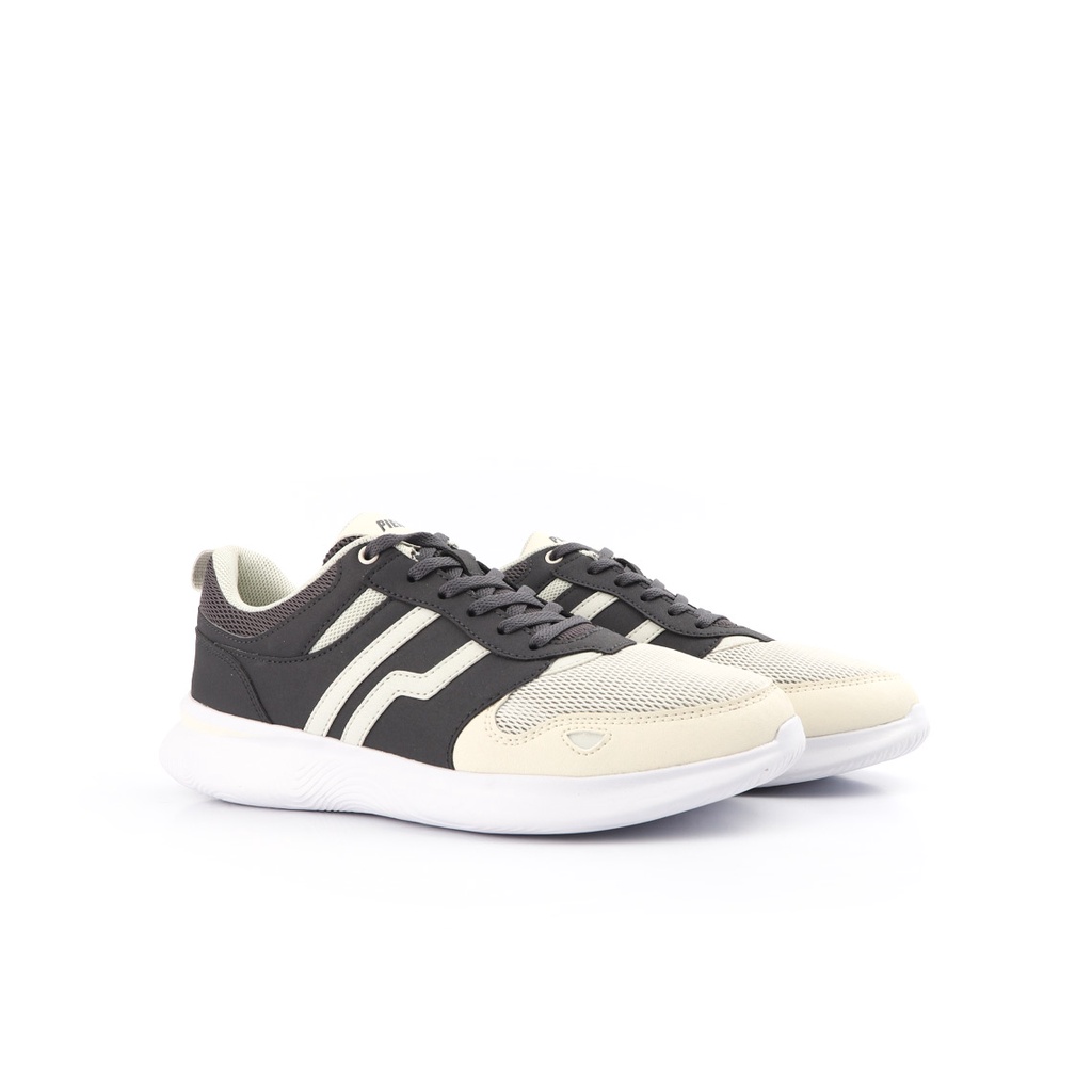 Sepatu Sneakers Pria - Piero -  J.Wave  Dk Grey  White P20943