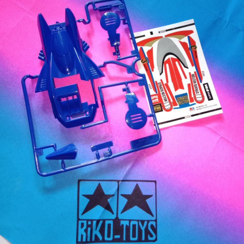 Body Tamiya Strato Vektor merk DD VC Model / Ruize