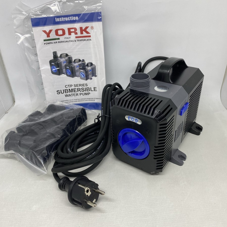 YORK CTP 8000 pompa air celup rendam submersible aquarium hidroponik