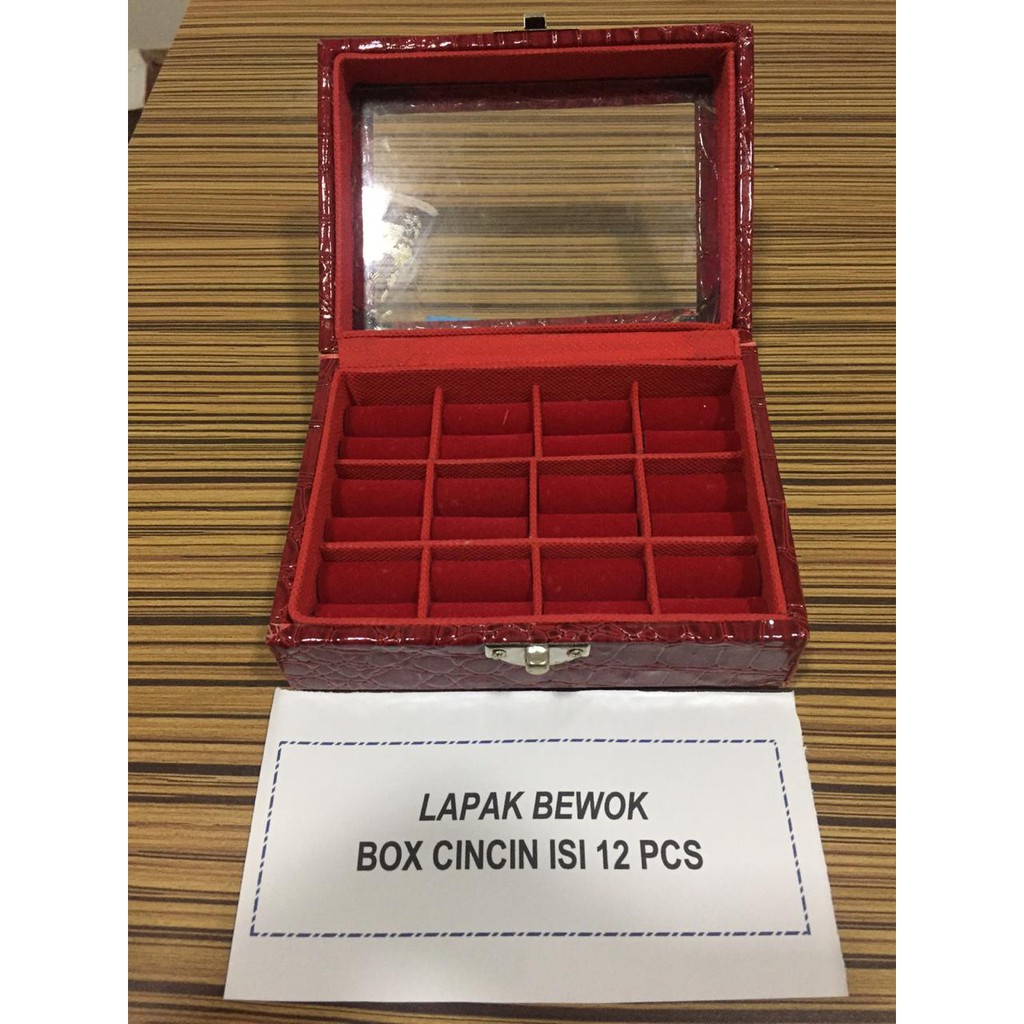 KOTAK BOX PENYIMPANAN CINCIN