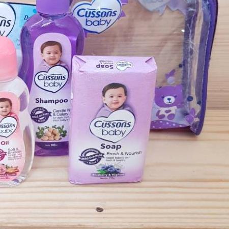 ➵ CUSSON BABY-PAKET SABUN BAYI SET PERLENGKAPAN MANDI BAYI MURAH UKURAN KECIL ➸