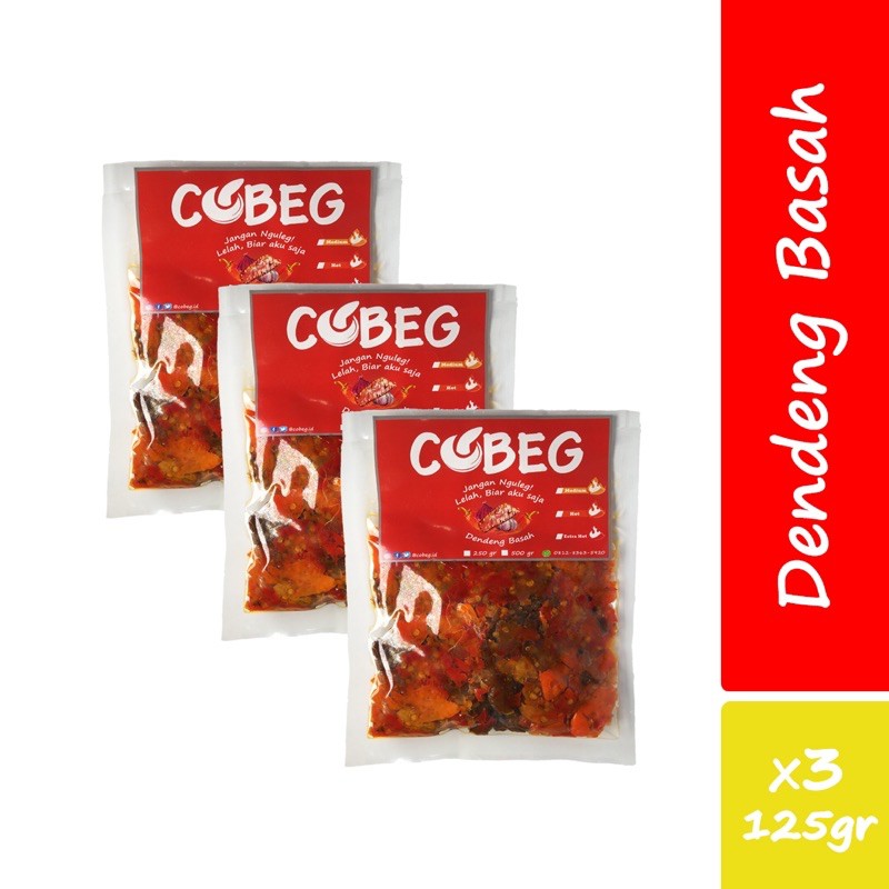 

Triple Packs Dendeng Basah 125gr (Berat bersih)