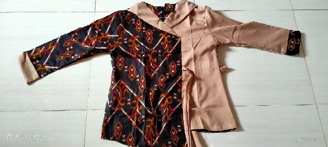 Atasan Batik Dolby Dolbi Dobby Doby Tenun Sutra Tulis Halus Katun Atbm Baron