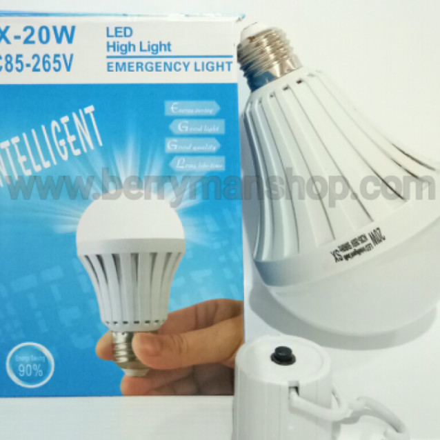 Bohlam Emergency LED SX-20W Sentuh Nyala