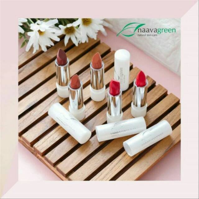 LIPSTIK MATTE & GLOSSY NAAVAGREEN