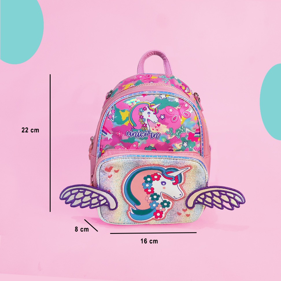 VEST TAS UNICORN 2IN 1 RANSEL SELEMPANG U2023